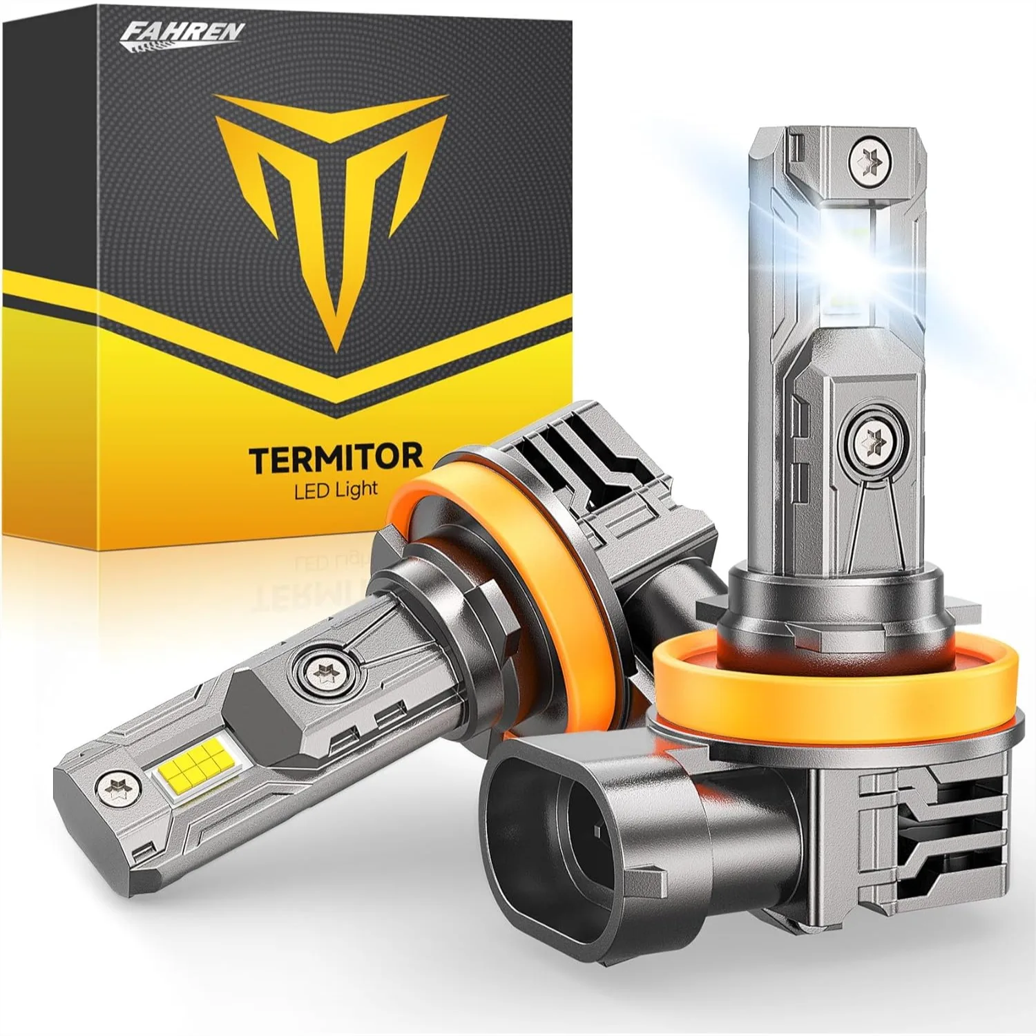 H11/H9/H8 Bulb 45000LM 900% Ultra-Bright Mini Size 6500K Cool White with 1:1 Design Quick Install No Adapter Needed Pack of 2
H11/H9/H8 Bulb 45000LM 900% Ultra-Bright Mini Size 6500K Cool White with 1:1 Design Quick Install No Adapter Needed Pack of 2