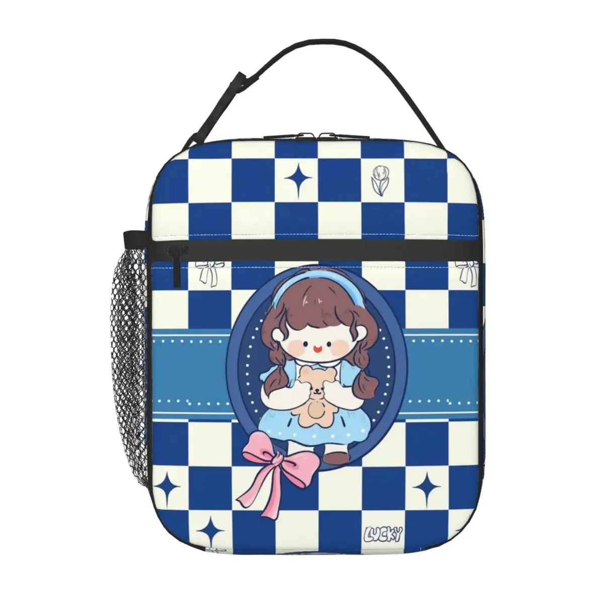 Cartoon Sweet Girl Insulated Lunch Bag Thermal Bag Meal Container Large Tote Lunch Box Bento Pouch Outdoor
Cartoon Sweet Girl Insulated Lunch Bag Thermal Bag Meal Container Large Tote Lunch Box Bento Pouch Outdoor