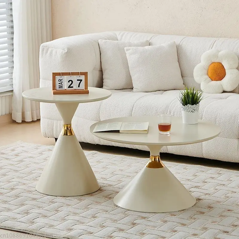 Coffee Table Cream Simple Round Modern Small Apartment Nordic Home Living Room Rock Plate Home Combination
Coffee Table Cream Simple Round Modern Small Apartment Nordic Home Living Room Rock Plate Home Combination