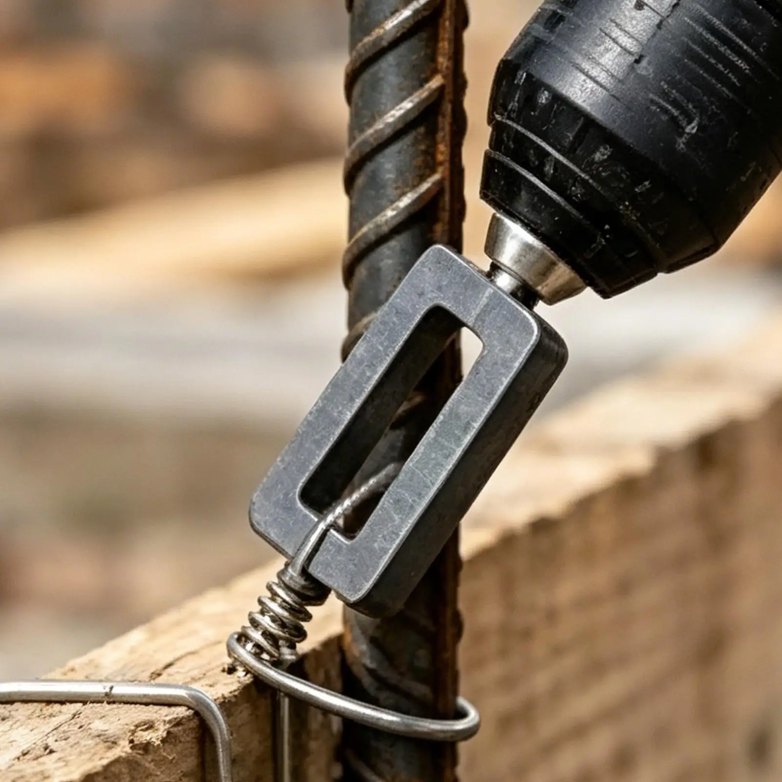 Wire Twister Tool for Drill Multifunctional Nut Knotter Wire Twisting Tool for Drill for Construction Fence Electrician
Wire Twister Tool for Drill Multifunctional Nut Knotter Wire Twisting Tool for Drill for Construction Fence Electrician