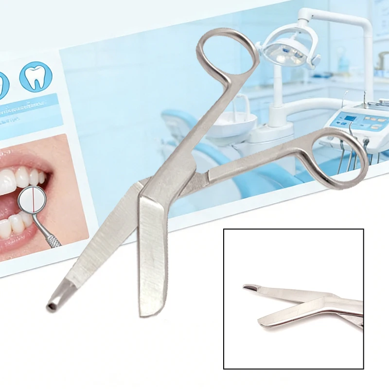 Professional 14CM Stainless Steel Lister Scissors Surgical Dental Bandage Scissors Sharp Instrument
Professional 14CM Stainless Steel Lister Scissors Surgical Dental Bandage Scissors Sharp Instrument