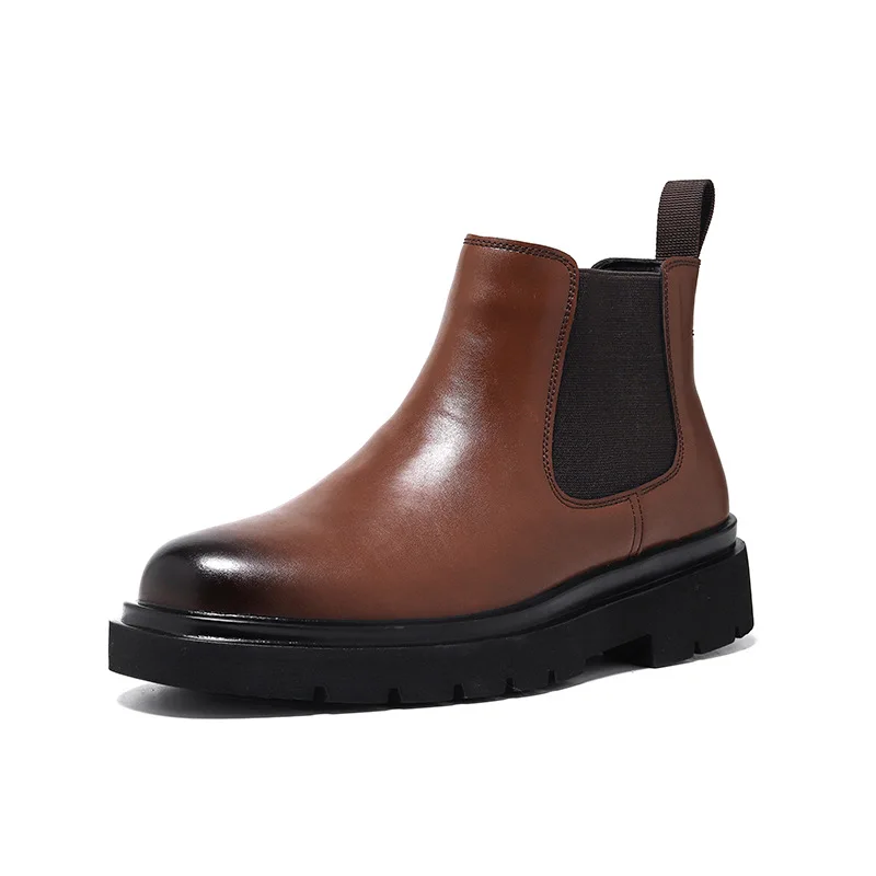Luxury Handmade Quality Comfortable Mens Ankle Chelsea Boots 2026 Autumn New Fashion Elegant British Style Business Shoes Male
Luxury Handmade Quality Comfortable Mens Ankle Chelsea Boots 2026 Autumn New Fashion Elegant British Style Business Shoes Male