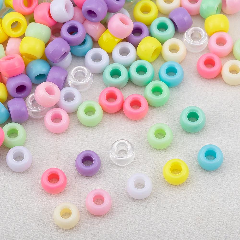 50pcs 6x9mm Multicolor Acrylic Big Hole Beads Loose Spacer Beads For DIY Jewelry Making Bracelet Necklace Handmade Accessories
50pcs 6x9mm Multicolor Acrylic Big Hole Beads Loose Spacer Beads For DIY Jewelry Making Bracelet Necklace Handmade Accessories