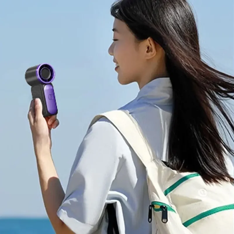 6 Gear Wind Mini Portable Fan Air Turbo Tech LED Display Handheld Turbo Fan Adjustable Ultra-quiet USB Rechargeable Fan Home
6 Gear Wind Mini Portable Fan Air Turbo Tech LED Display Handheld Turbo Fan Adjustable Ultra-quiet USB Rechargeable Fan Home
