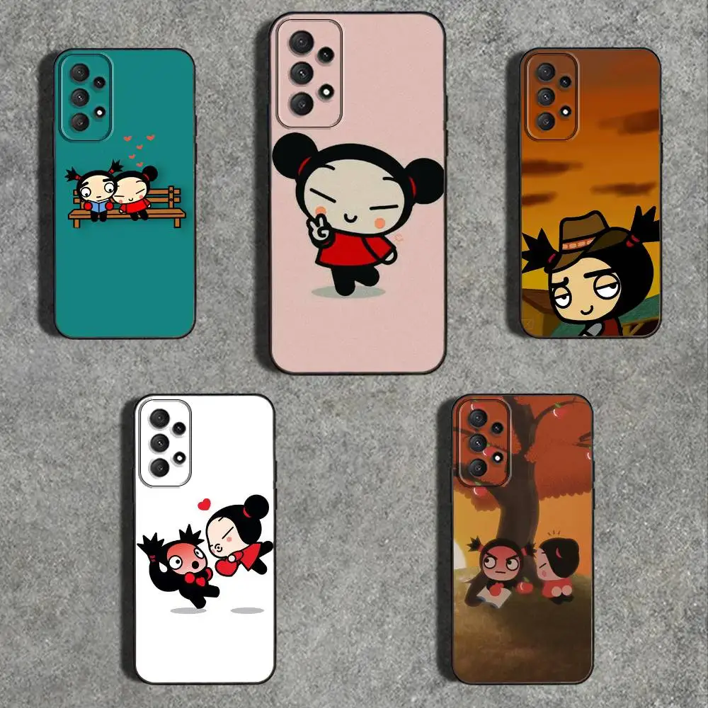 Pucca-A Cartoon G-Garu-U Phone Case For Samsung Galaxy A73,31,32,72,41,53,52,71,22,5G,Note,J7,8,9 Soft Black Cover
Pucca-A Cartoon G-Garu-U Phone Case For Samsung Galaxy A73,31,32,72,41,53,52,71,22,5G,Note,J7,8,9 Soft Black Cover