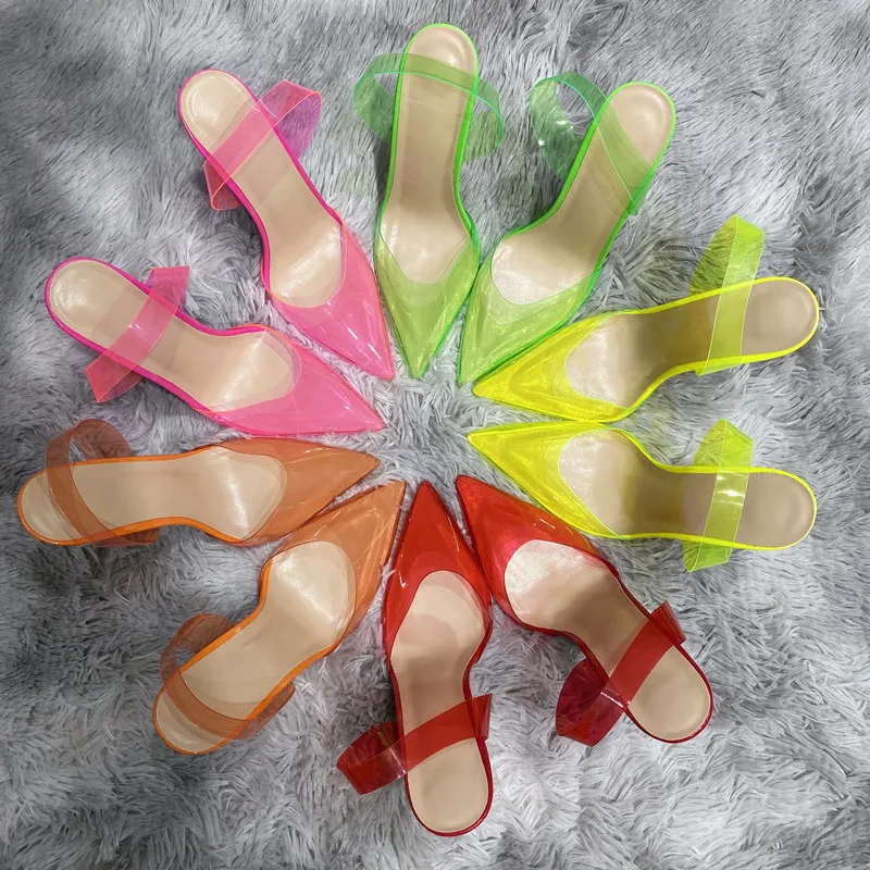 French soft sole 12cm sexy transparent TPU PVC shallow mouth pointed high-heeled slim heel super high heels women's single shoes
French soft sole 12cm sexy transparent TPU PVC shallow mouth pointed high-heeled slim heel super high heels women's single shoes