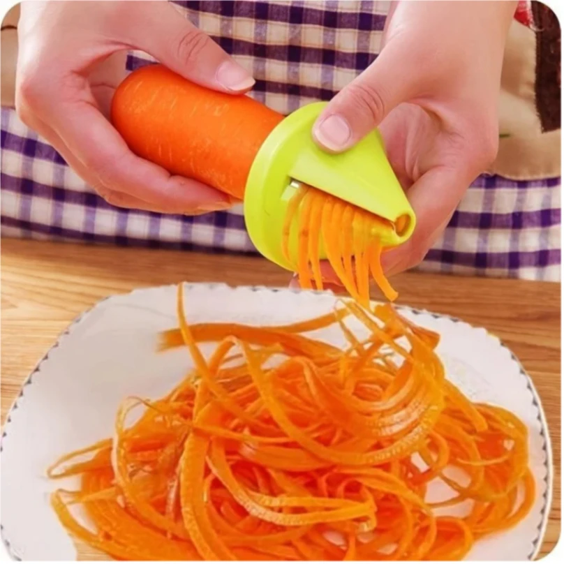 Kitchen Rotating ShredderSpiral Peeler Manual Vegetable Slicer Fruit Potato Radish Grater Kitchen Gadgets Kitchen Accessories
Kitchen Rotating ShredderSpiral Peeler Manual Vegetable Slicer Fruit Potato Radish Grater Kitchen Gadgets Kitchen Accessories