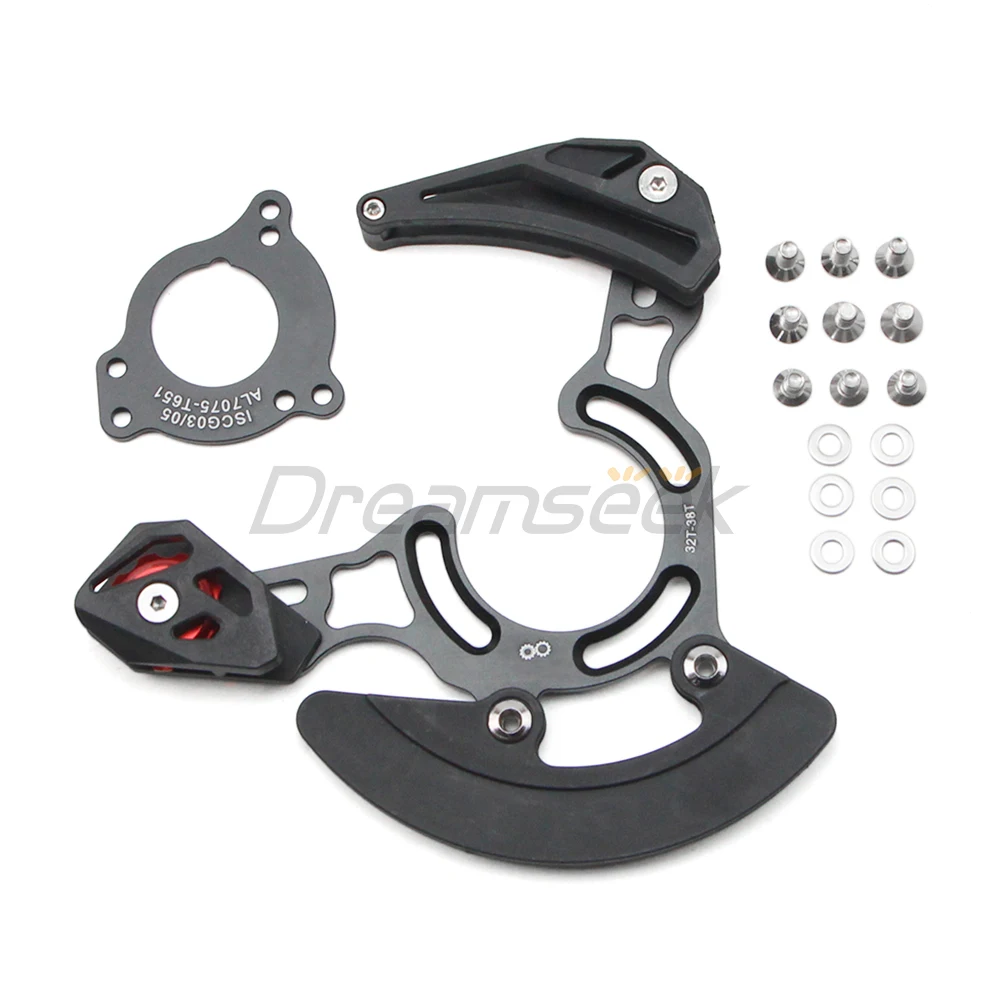 Bicycle Chain Guide ISCG 03/05 BB Mount MTB Mountain Bike Single Disc Chainring 32-38T System Chainwheel Bash Protector Plate
Bicycle Chain Guide ISCG 03/05 BB Mount MTB Mountain Bike Single Disc Chainring 32-38T System Chainwheel Bash Protector Plate