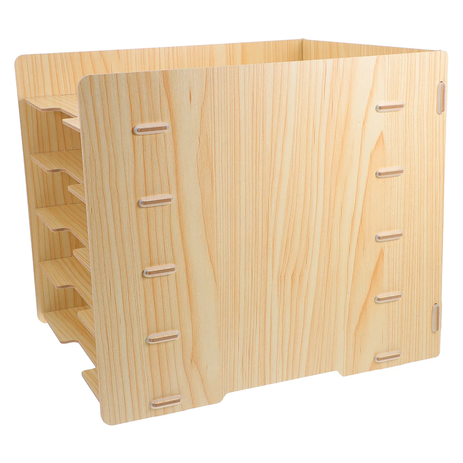 Rustic Wood Multi-Deck File Organizer Desktop Document Rack for Office Desk Filing Envelope Paper Folder Organizer Tiered Letter
Rustic Wood Multi-Deck File Organizer Desktop Document Rack for Office Desk Filing Envelope Paper Folder Organizer Tiered Letter