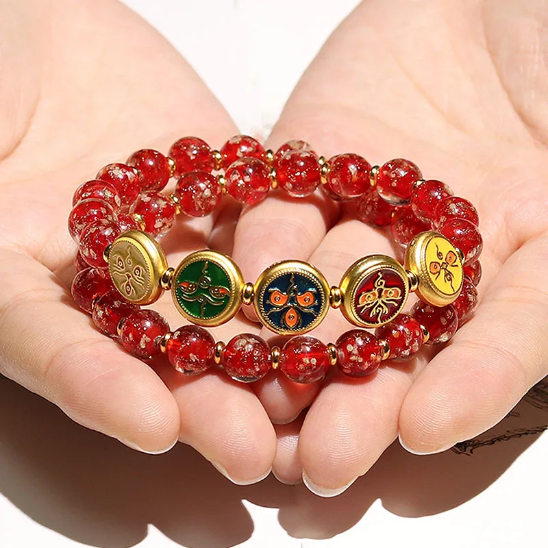 2026 Five Way Wealth God Bracelet for Women: Luminous Incense Ash Glazed Buddhist Beads, High-End Gift
2026 Five Way Wealth God Bracelet for Women: Luminous Incense Ash Glazed Buddhist Beads, High-End Gift