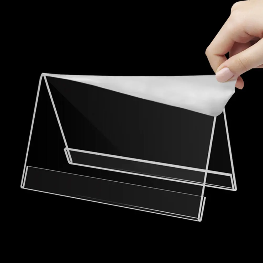 6Pcs Acrylic Desk Name Plates Seating Signs Transparent Table Number Holders Wedding Party Event Display Stands Reusable
6Pcs Acrylic Desk Name Plates Seating Signs Transparent Table Number Holders Wedding Party Event Display Stands Reusable