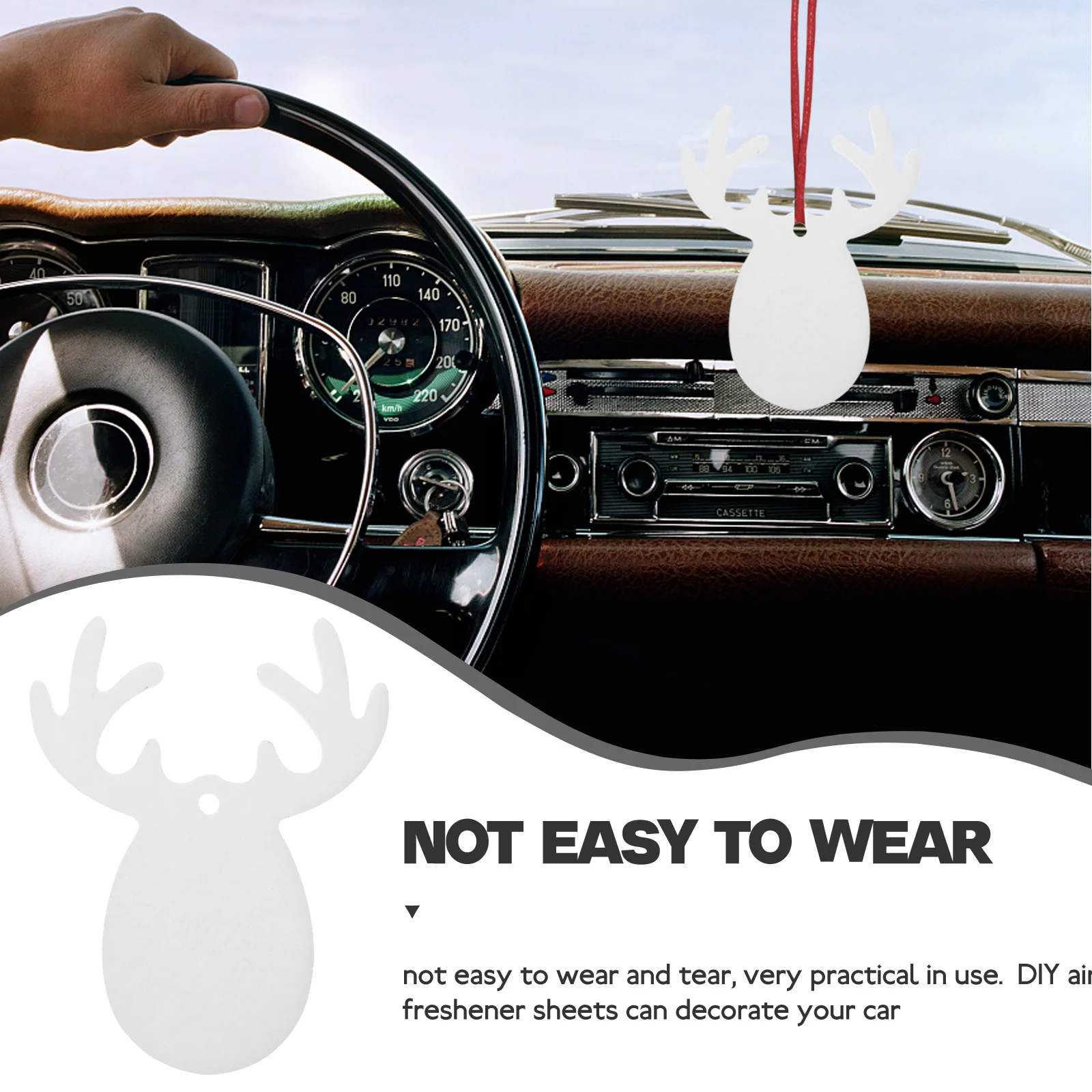 8pcs Aromatherapy Sheets Hot Transfer Sublimation Blanks Car Freshener DIY Material Deer Shape Care
8pcs Aromatherapy Sheets Hot Transfer Sublimation Blanks Car Freshener DIY Material Deer Shape Care