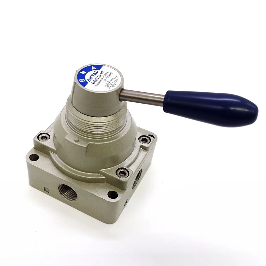AirTAC Hand Lever Valve 4HV31010 4/2 Way Manual Control Direct Acting Type Hand Valve 4HV310-10
AirTAC Hand Lever Valve 4HV31010 4/2 Way Manual Control Direct Acting Type Hand Valve 4HV310-10