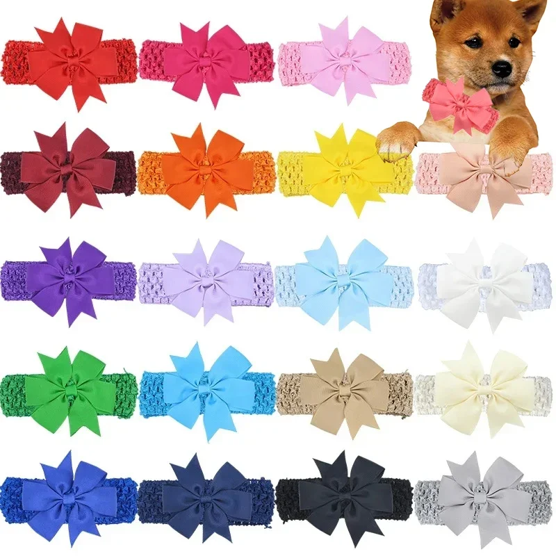 30pcs Pet Dog Bow Ties with Elastic Band Mix Colors Pet Grooming Accessories Cat Dog Bow Ties for Small Middle Large
30pcs Pet Dog Bow Ties with Elastic Band Mix Colors Pet Grooming Accessories Cat Dog Bow Ties for Small Middle Large