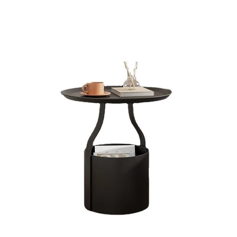 Household bedside table, small corner table by the sofa, storage bucket table
Household bedside table, small corner table by the sofa, storage bucket table