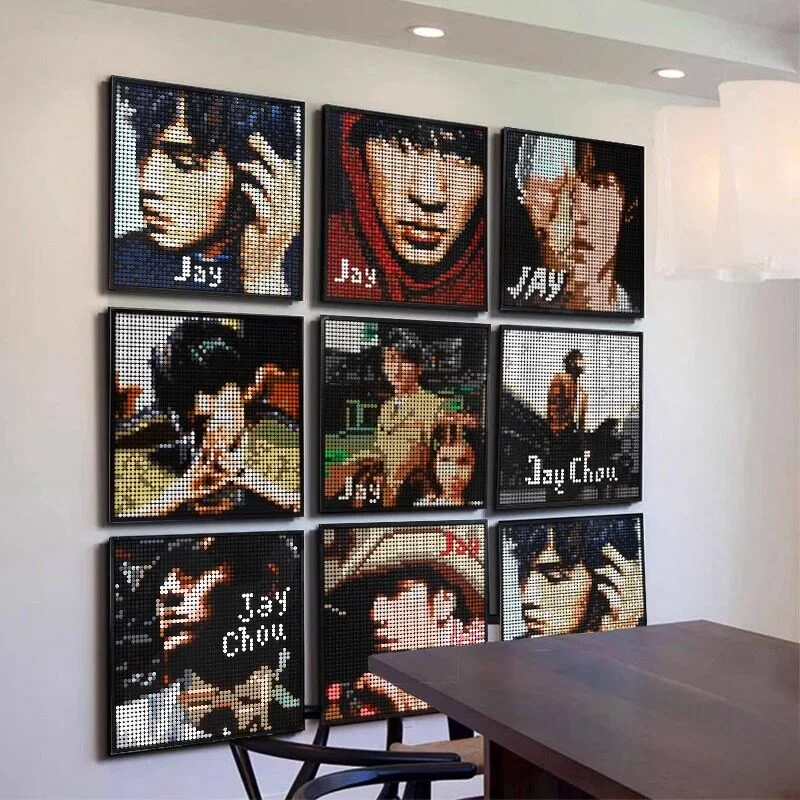 Jay Chou Pixel Art Album Collaborative Fantasia Building Block Model Puzzle Decorative Birthday Gift Universal for Men And Women
Jay Chou Pixel Art Album Collaborative Fantasia Building Block Model Puzzle Decorative Birthday Gift Universal for Men And Women