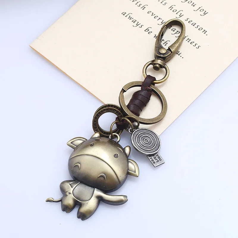 Cartoon 12 Zodiac Keychain Leather Key Pendant Retro Hand-woven Couple Fashion Accessories Friends Gift
Cartoon 12 Zodiac Keychain Leather Key Pendant Retro Hand-woven Couple Fashion Accessories Friends Gift