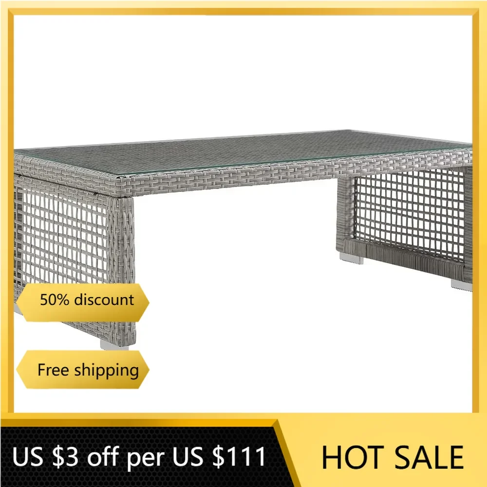 Outdoor Patio Tempered Glass Coffee Table in Grayfreight Free Camping Furniture
Outdoor Patio Tempered Glass Coffee Table in Grayfreight Free Camping Furniture