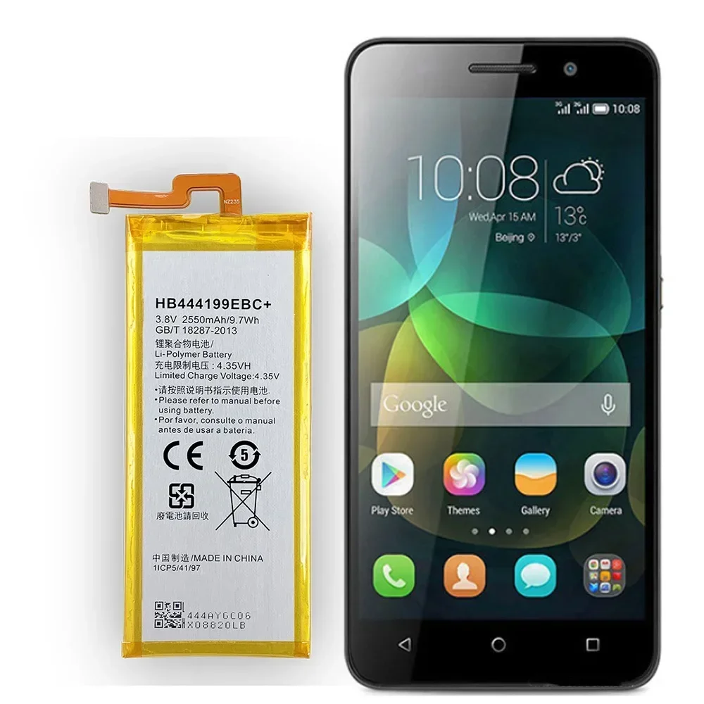 Высококачественный сменный аккумулятор емкостью 2500 мАч для Huawei Glory Play 4C G660 CL00 C8818, встроенный HB 444199 EBC+ Новые аккумуляторы
Высококачественный сменный аккумулятор емкостью 2500 мАч для Huawei Glory Play 4C G660 CL00 C8818, встроенный HB 444199 EBC+ Новые аккумуляторы