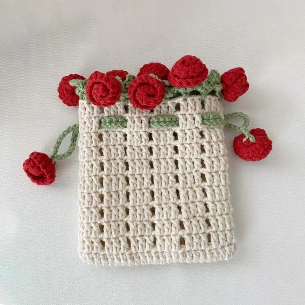 Creative Bucket Pouch Material Kit Unfinished Soft Crocheted Bouquet Handbag Large Capacity Handmade Woven Craft
Creative Bucket Pouch Material Kit Unfinished Soft Crocheted Bouquet Handbag Large Capacity Handmade Woven Craft