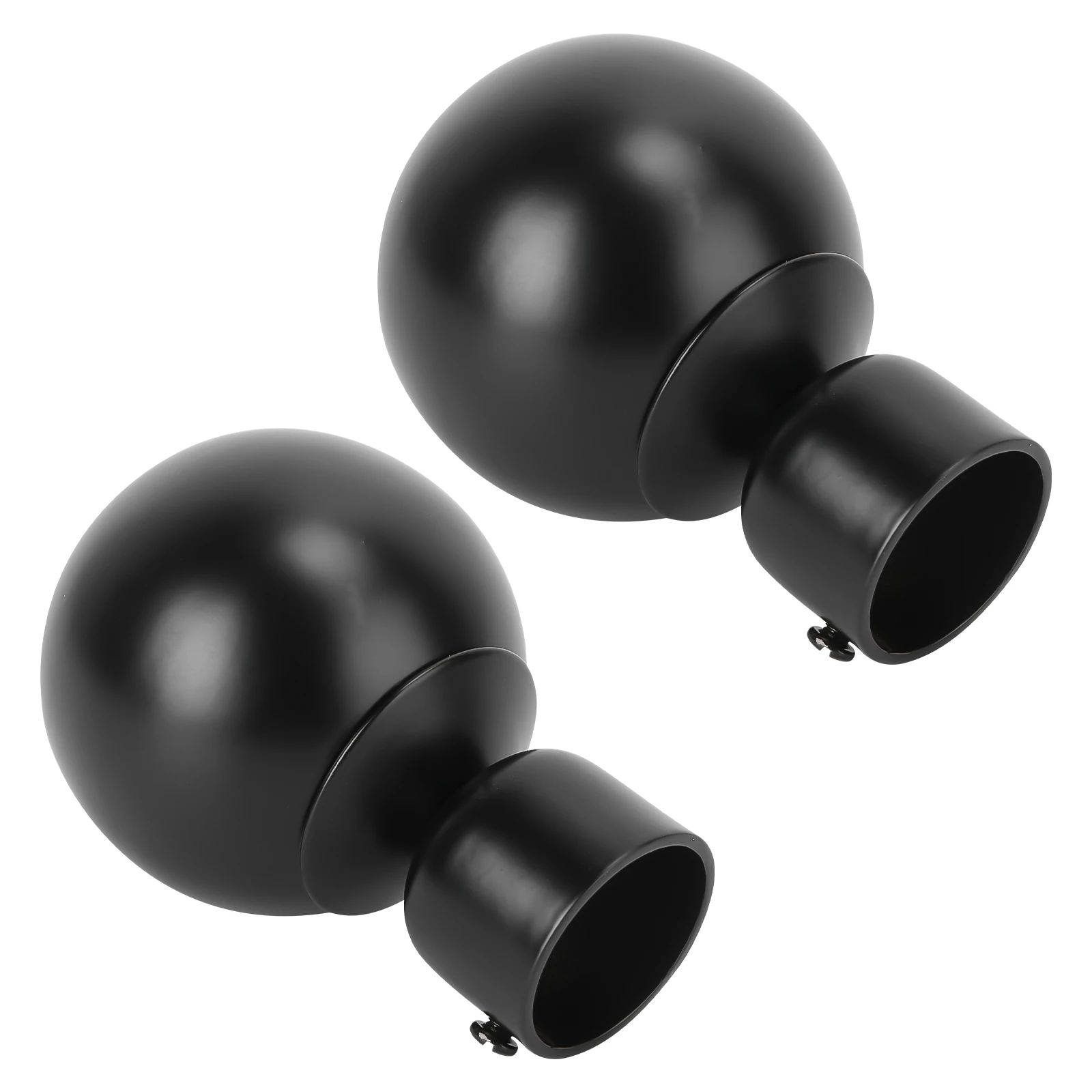 2 Pcs Plug Final Decorative Curtain Final Curtain Rod End Rod Ball Black Decorative Home Window
2 Pcs Plug Final Decorative Curtain Final Curtain Rod End Rod Ball Black Decorative Home Window