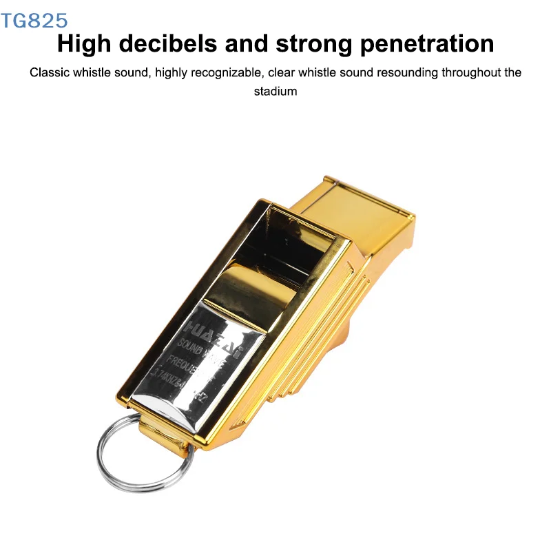 【AN】Professional Soccer Referee Whistles Big Sound Gold Silver Football Whistles Seedless Plastic Emergency Basketball Whistle
【AN】Professional Soccer Referee Whistles Big Sound Gold Silver Football Whistles Seedless Plastic Emergency Basketball Whistle