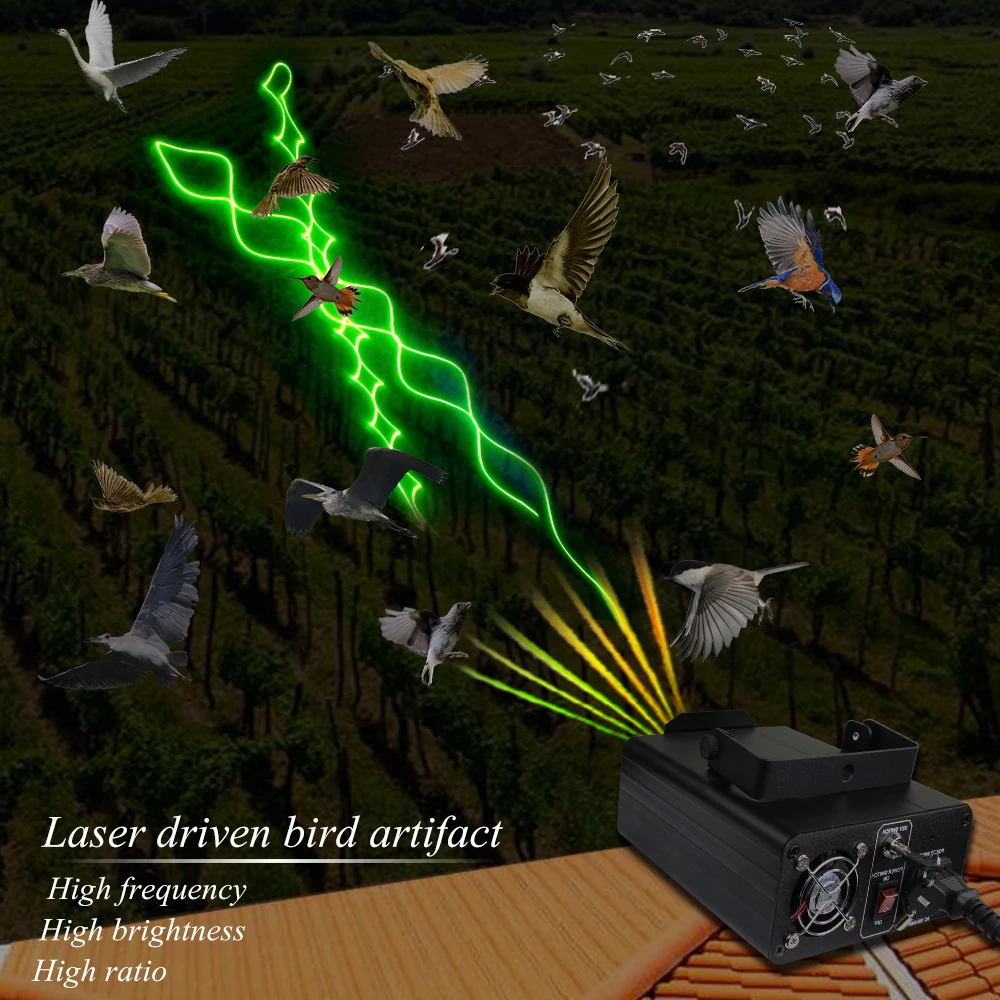 Indoor Laser Light Waterproof Harmless Bird Repellent Device With RF Control Warning Light for Farm Warehouse Light
Indoor Laser Light Waterproof Harmless Bird Repellent Device With RF Control Warning Light for Farm Warehouse Light