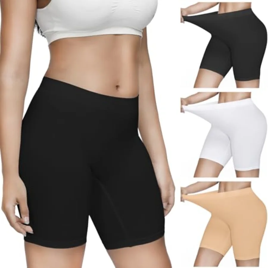 SIMIYA Women's Slip Shorts for Under Dresses, Seamless Smooth Comfortable Stretch Yoga and Bike Shorts
SIMIYA Women's Slip Shorts for Under Dresses, Seamless Smooth Comfortable Stretch Yoga and Bike Shorts