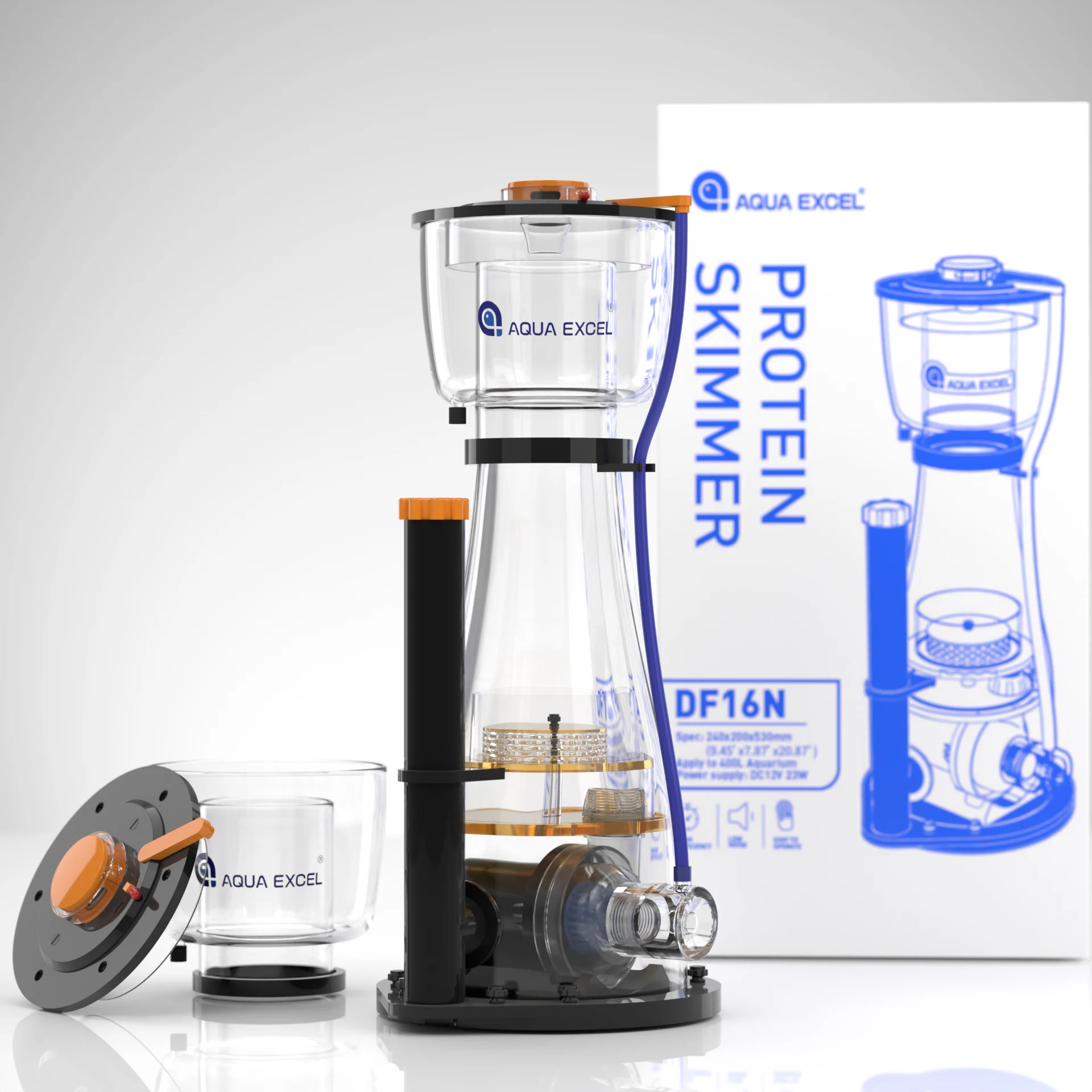 Hot Selling AE-DF18N Modern Internal Protein Skimmer with DC Pump for Reef Tank and Fish Aquarium
Hot Selling AE-DF18N Modern Internal Protein Skimmer with DC Pump for Reef Tank and Fish Aquarium