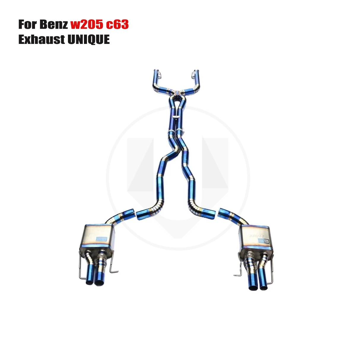 UNIQUE For 2015-2019 Benz w205 c63 4.0T performance valve titanium exhaust system TC4 titanium alloy exhaust muffler
UNIQUE For 2015-2019 Benz w205 c63 4.0T performance valve titanium exhaust system TC4 titanium alloy exhaust muffler