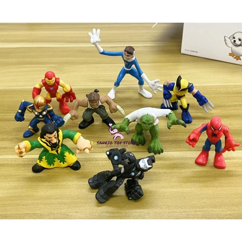 Anime Marvel DC HeroClix Action Figures Hulk Spiderman Iron Man Batman Wolverine Magneto Rogue Thor Model Toy Ornaments Gift
Anime Marvel DC HeroClix Action Figures Hulk Spiderman Iron Man Batman Wolverine Magneto Rogue Thor Model Toy Ornaments Gift