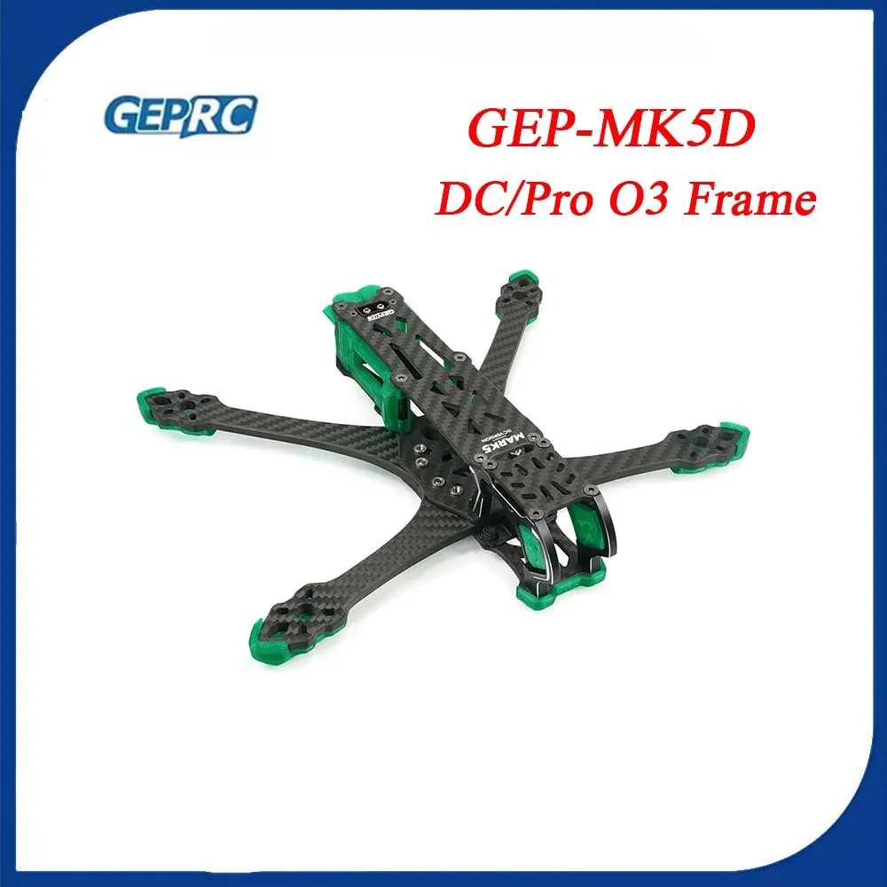 GEPRC GEP-MK5D MK5 Mark5 O3 DC DeadCat Structure Frame 5inch O3 Air Unit For RC DIY FPV Racing Drone
GEPRC GEP-MK5D MK5 Mark5 O3 DC DeadCat Structure Frame 5inch O3 Air Unit For RC DIY FPV Racing Drone