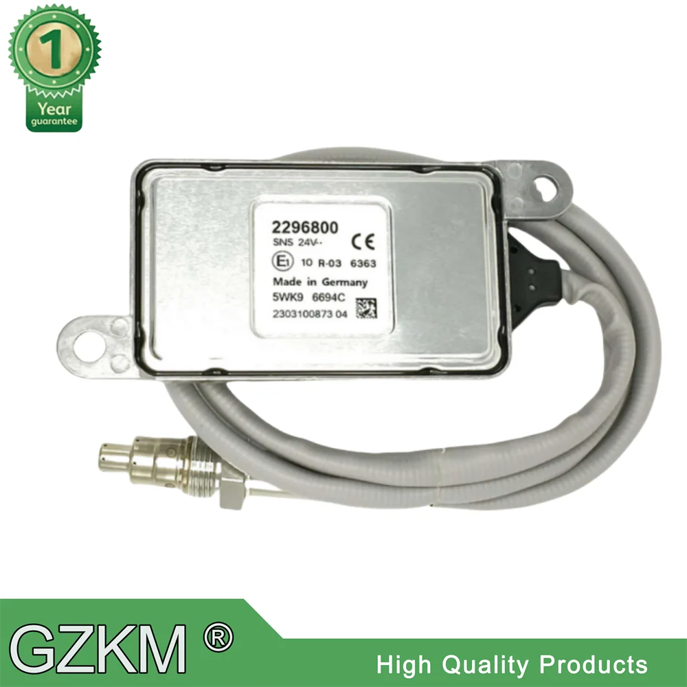Nitrogen Oxide Nox Sensor 2296800 5WK96694C Before Catalyst For Scania Euro 6
Nitrogen Oxide Nox Sensor 2296800 5WK96694C Before Catalyst For Scania Euro 6