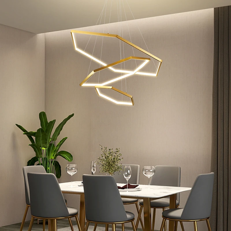 Nordic Creative Chandelier Gold Simple Geometric Pendant Lamp Dining Parlor Decorative Hanging Light kitchen Island Droplights
Nordic Creative Chandelier Gold Simple Geometric Pendant Lamp Dining Parlor Decorative Hanging Light kitchen Island Droplights