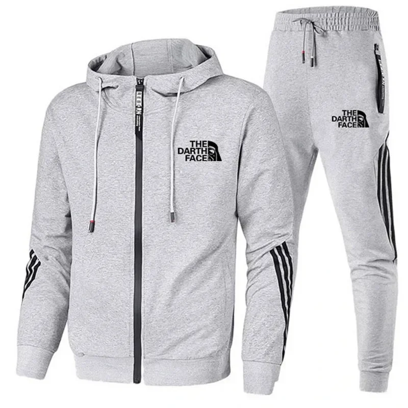 Men's two-piece sportswear jacket and pants casual sportswear Harajuku sportswear hooded sportswear 2023 Spring and Autumn
Men's two-piece sportswear jacket and pants casual sportswear Harajuku sportswear hooded sportswear 2023 Spring and Autumn