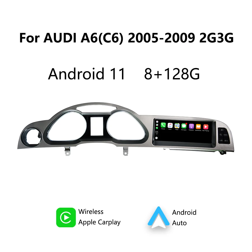ODTOPCAR 8.8" apple Carplay GPS Navigation AutoRadio Android Multimedia Player Touch Screen For Audi A6(C6) MMI-2G 2005-2009
ODTOPCAR 8.8" apple Carplay GPS Navigation AutoRadio Android Multimedia Player Touch Screen For Audi A6(C6) MMI-2G 2005-2009