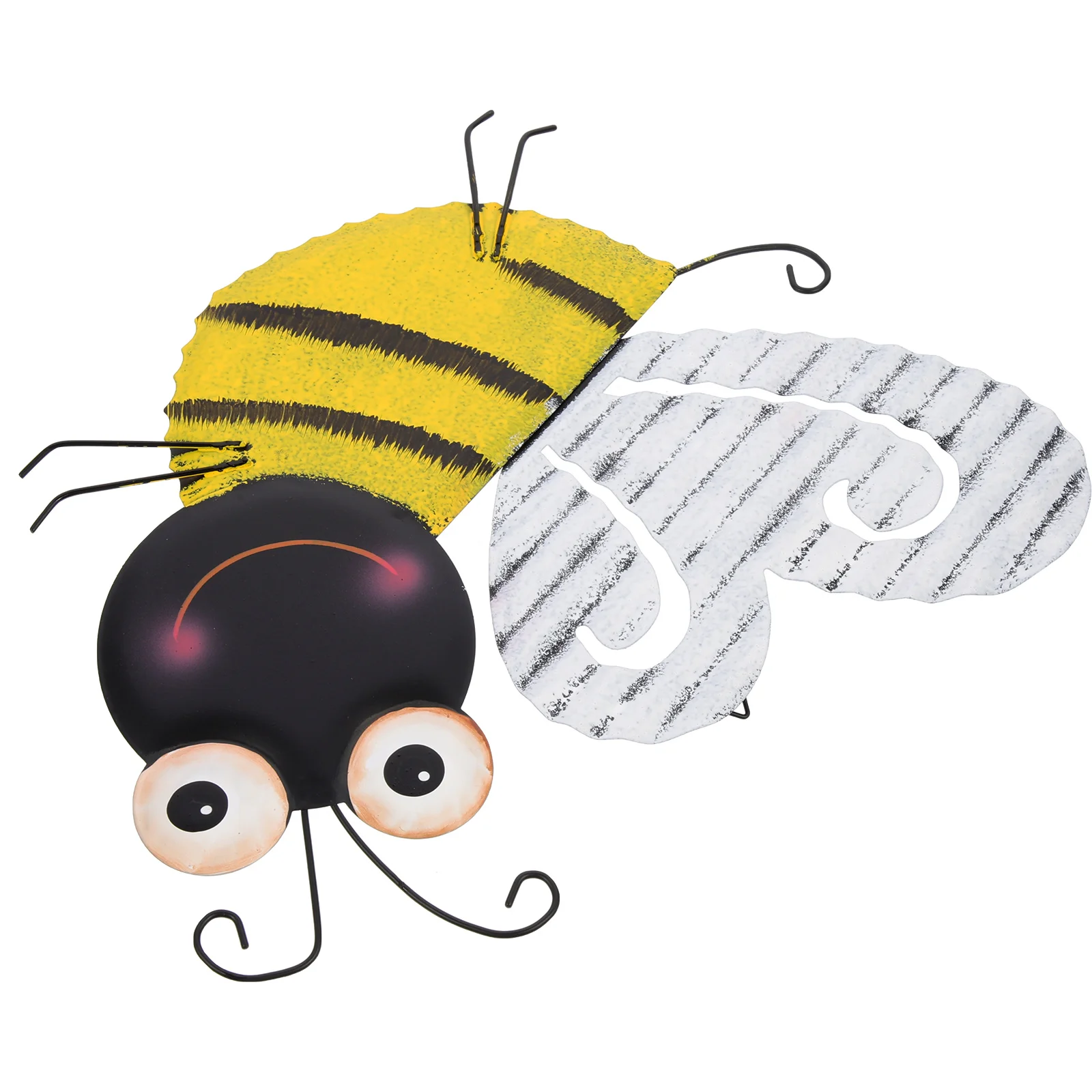 Bee Decor Metal Wrought Iron Rust Resistant Vintage Style Home Decoration For Living Room Bedroom Kitchen Yellow Iron Wall 
Bee Decor Metal Wrought Iron Rust Resistant Vintage Style Home Decoration For Living Room Bedroom Kitchen Yellow Iron Wall