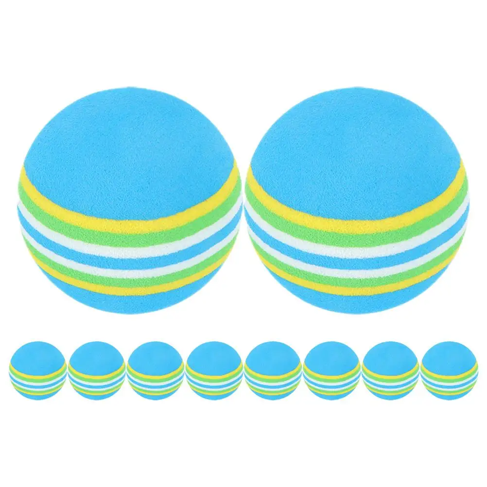 10 Pcs Colored Golf Balls EVA Indoor Pet Toys Soft Rainbow Design Fun Practice Safe Chew Resistant Bulk Cat Dog Toys
10 Pcs Colored Golf Balls EVA Indoor Pet Toys Soft Rainbow Design Fun Practice Safe Chew Resistant Bulk Cat Dog Toys