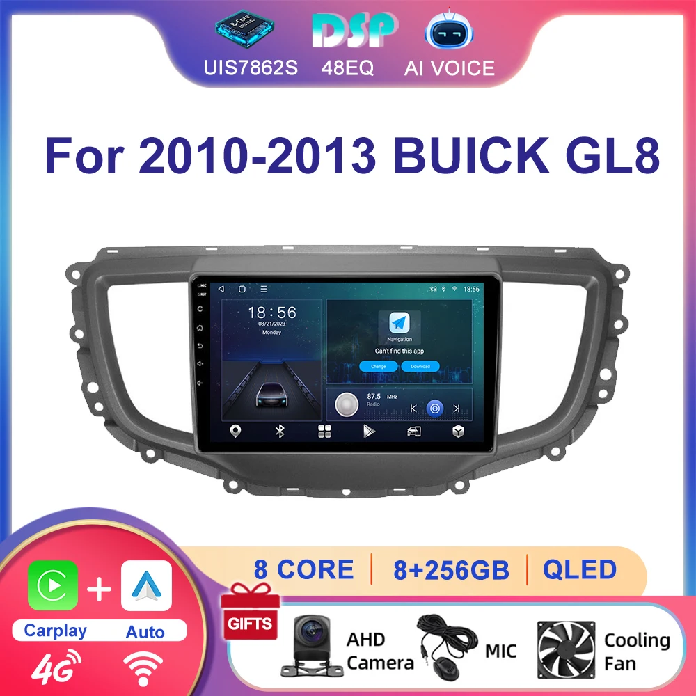 Android GPS Audio WIFI 4G Carplay 9 Inch Car Navigation Stereo Touch Screen Car Multimedia Player Radio For Buick GL8 2010~2013
Android GPS Audio WIFI 4G Carplay 9 Inch Car Navigation Stereo Touch Screen Car Multimedia Player Radio For Buick GL8 2010~2013