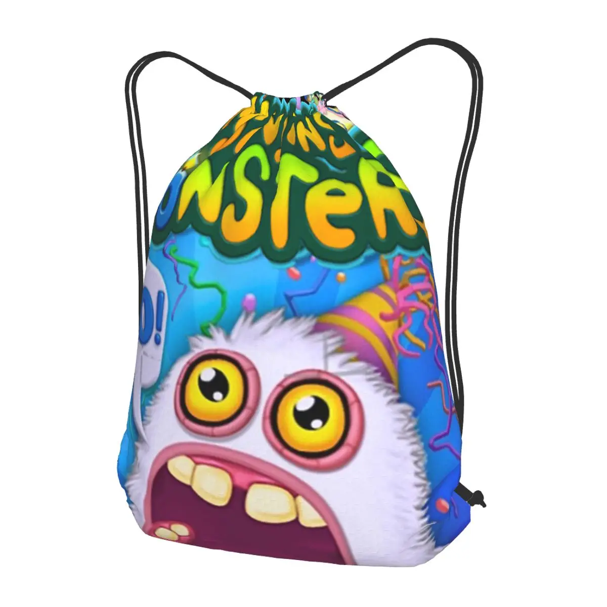 Wubbox My Singing Monsters Backpacks Multi-function Drawstring Bags Sports Bag Book Bags for Man Woman Students
Wubbox My Singing Monsters Backpacks Multi-function Drawstring Bags Sports Bag Book Bags for Man Woman Students