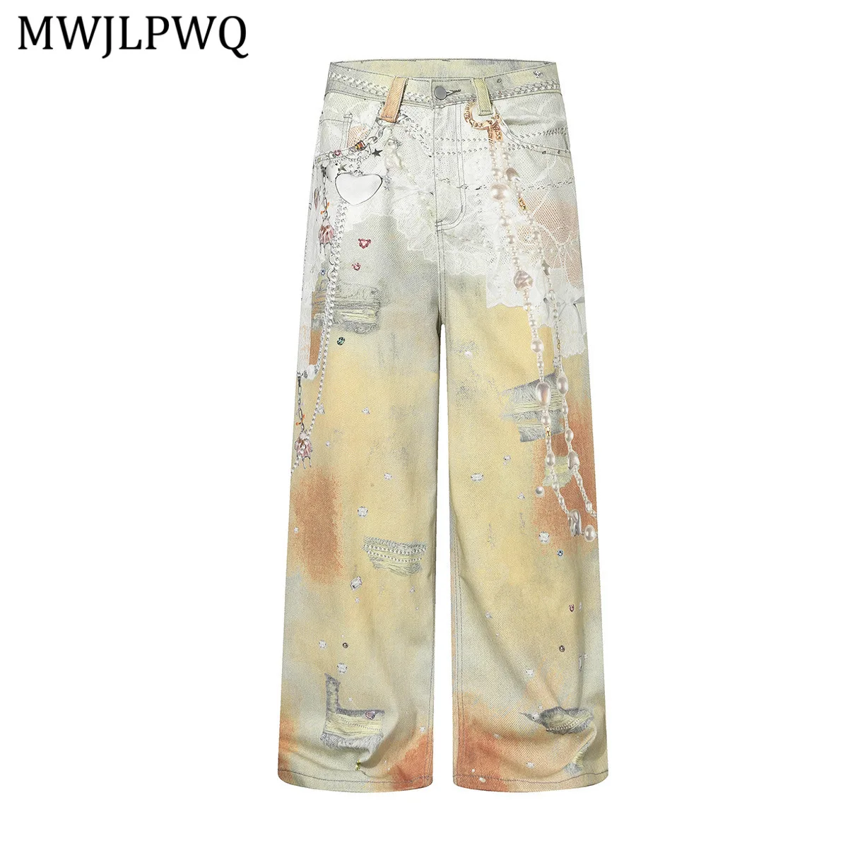 MWJLPWQ Мужские потертые джинсы в американском стиле с 3D принтом High Street, прямые индивидуальные широкие брюки Cleanfit, осень 2021, 20951
MWJLPWQ Мужские потертые джинсы в американском стиле с 3D принтом High Street, прямые индивидуальные широкие брюки Cleanfit, осень 2021, 20951