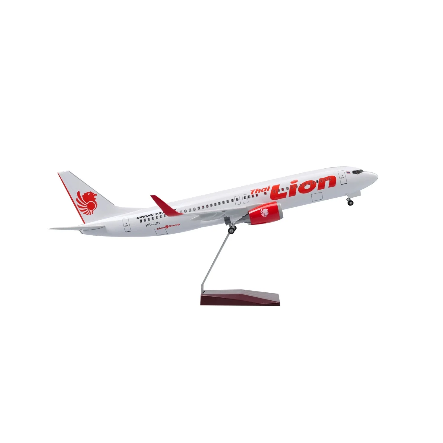 737 Lion Air Model Plane 47cm Resin Replica Plastic Model Toy Airplane For Kids With Landing Gear Wheels Light(Touch Or Sound
737 Lion Air Model Plane 47cm Resin Replica Plastic Model Toy Airplane For Kids With Landing Gear Wheels Light(Touch Or Sound