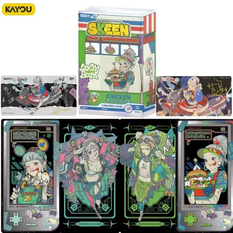 Kayou Official Genuine New Skeen-Zenshin Artist Luckyroom Series Card Art Anime Collection Exquisite Card Festival Gift
Kayou Official Genuine New Skeen-Zenshin Artist Luckyroom Series Card Art Anime Collection Exquisite Card Festival Gift