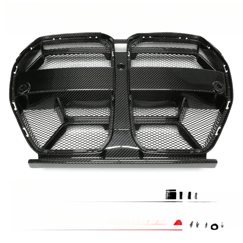 Factory Hot Selling Real Dry Carbon Fiber Front Grille CSL Style Metal Mesh Insect Net Upgrade Auto Exterior Accessory
Factory Hot Selling Real Dry Carbon Fiber Front Grille CSL Style Metal Mesh Insect Net Upgrade Auto Exterior Accessory