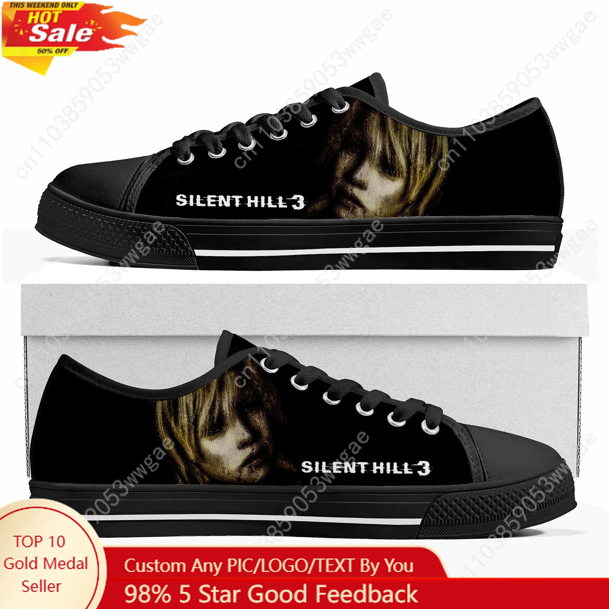 Silent Hill 3 Low Top Sneaker Man Women Teenager Canvas Sneaker Comfortable Fashion Durable Casual Couple Shoes Customized Shoes
Silent Hill 3 Low Top Sneaker Man Women Teenager Canvas Sneaker Comfortable Fashion Durable Casual Couple Shoes Customized Shoes