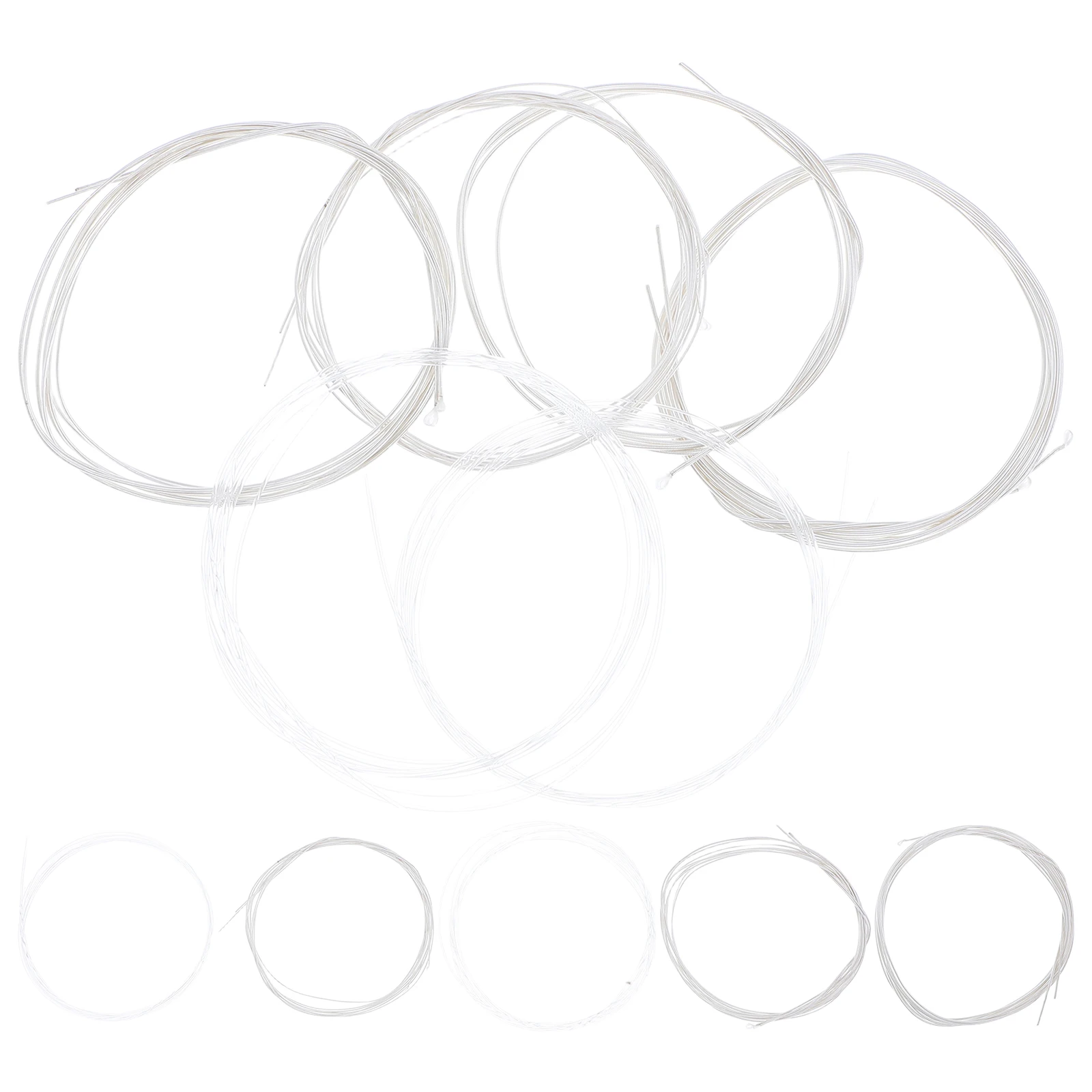 11pcs Silver-plated Nylon Strings for Oud Accessories Copper Alloy Durable Humid Resistant Balanced Replacement Kit Comfortable
11pcs Silver-plated Nylon Strings for Oud Accessories Copper Alloy Durable Humid Resistant Balanced Replacement Kit Comfortable