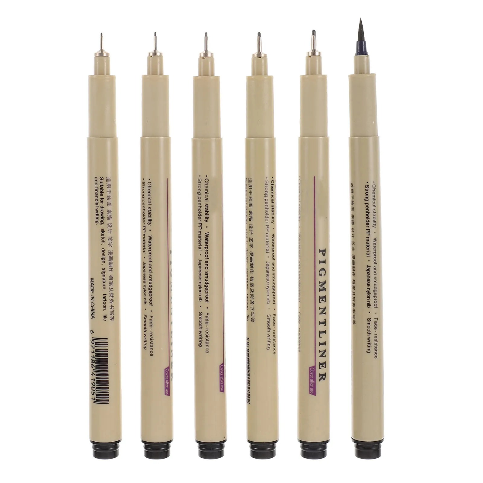 12Pcs Waterproof Fine Pens Smooth Ink Sketch Drawing Art Supplies for Artists Painters Journals Scrapbooking
12Pcs Waterproof Fine Pens Smooth Ink Sketch Drawing Art Supplies for Artists Painters Journals Scrapbooking