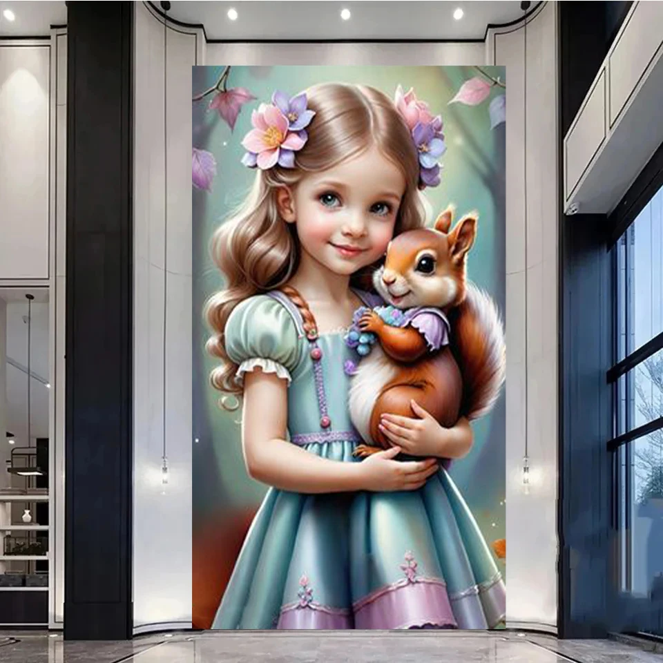 Diamond Painting Cute Girl And Dog DIY Cross Stitch Embroidery Sets Full Round/Square Diamond Mosaic Portrait Decor For Home
Diamond Painting Cute Girl And Dog DIY Cross Stitch Embroidery Sets Full Round/Square Diamond Mosaic Portrait Decor For Home