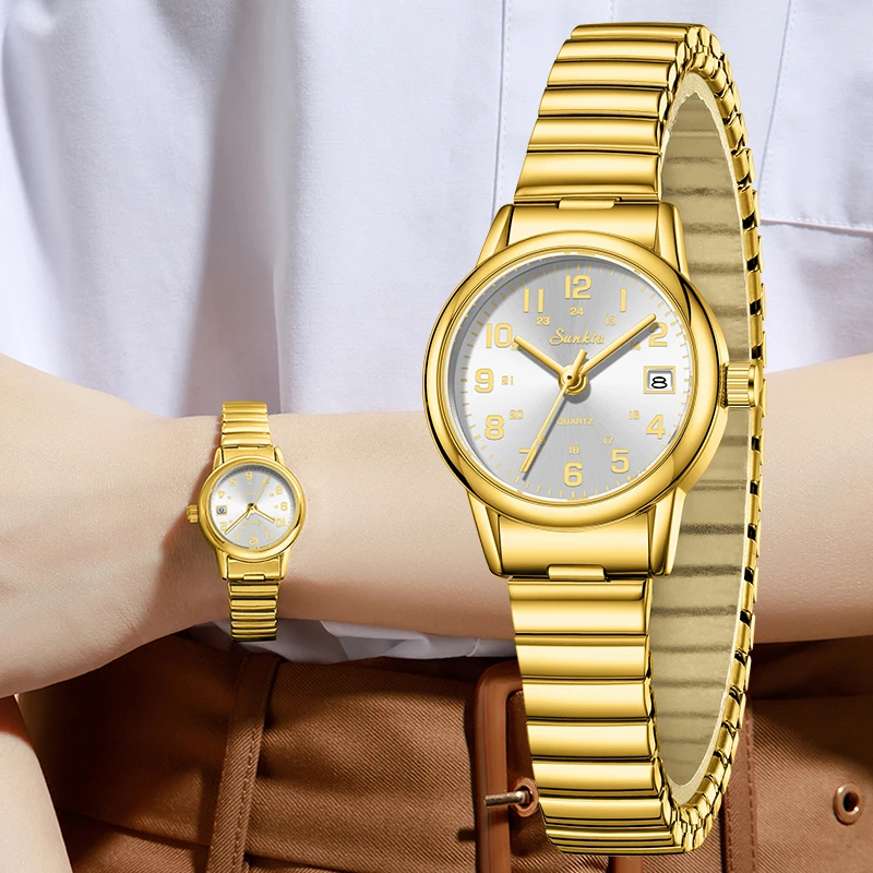 SUNKTA Women's wristwatch elegant waterproof ladies watch calendar women's quartz clock fashion Watch for Women Relogio Feminino
SUNKTA Women's wristwatch elegant waterproof ladies watch calendar women's quartz clock fashion Watch for Women Relogio Feminino