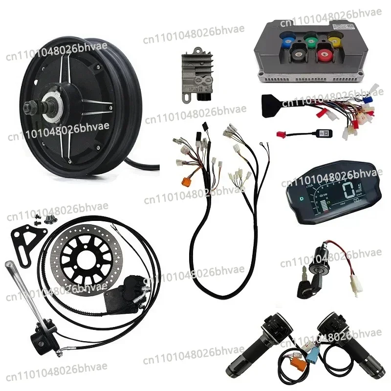 10inch 3000W 72V Wheel Hub Motor Complete Conversion Kits With Regenerative Braking (Max. Speed 90-100KM/H)
10inch 3000W 72V Wheel Hub Motor Complete Conversion Kits With Regenerative Braking (Max. Speed 90-100KM/H)